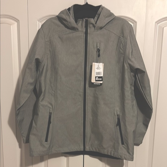 Berne Women's Hooded Softshell Jacket Size XL - Picture 5 of 8